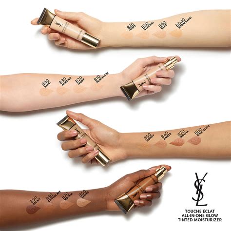 ysl touche eclat glow foundation colours|which YSL touche eclat shade.